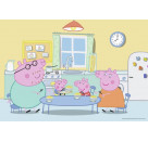 Ravensburger 075966 Puzzle: Zuhause bei Peppa / Peppa Pig, 2x12 Teile