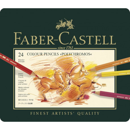 Faber-Castell KUENSTLERFARBST.24ERMET.ETUI