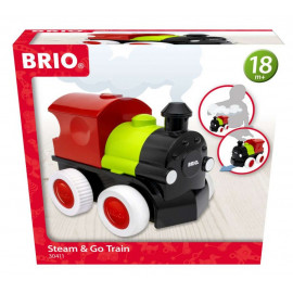 BRIO Push & Go Zug mit Dampf