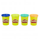 Play-Doh 4er-Pack Wild, 112g-Dosen