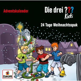 Kosmos CD Die drei ??? Kids Adventskalender 24 Tage Weihnachtsspuk