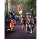 PLAYMOBIL 71482 Krieger mit Wolf