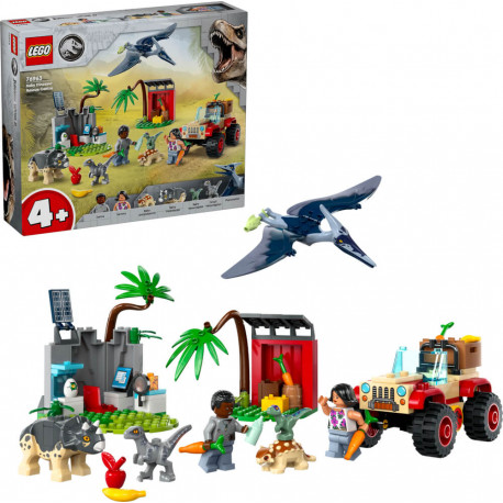 LEGO® Jurassic Wor 76963 Rettungszentrum für Baby-Dinos