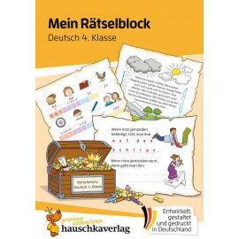 Mein Rätselblock Deutsch 4. Klasse