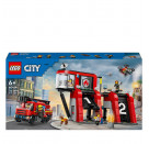 LEGO® City 60414 Feuerwehrstation mit Drehleiterfahrzeug