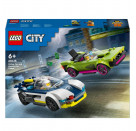 LEGO® City 60415 Verfolgungsjagd mit Polizeiauto und Muscle Car