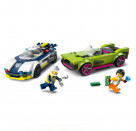 LEGO® City 60415 Verfolgungsjagd mit Polizeiauto und Muscle Car