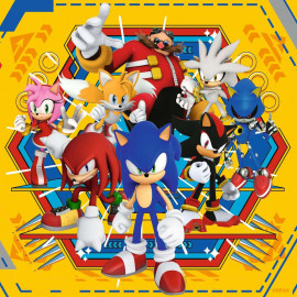 Puzzle WT Sonic Core 3x49 Teile