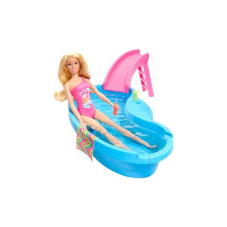 Barbie Pool w/ Doll Refresh