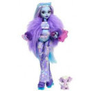 Monster-High-Puppe, Abbey Bominable Yeti-Modepuppe mit Accessoires