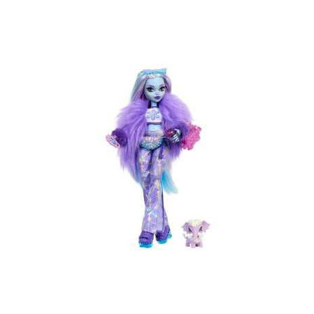 Monster-High-Puppe, Abbey Bominable Yeti-Modepuppe mit Accessoires