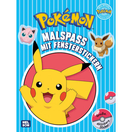 Pokémon: Malspaß mit Fensterstickern