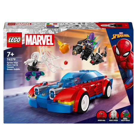 LEGO® Marvel Super 76279 Spider-Mans Rennauto & Venom Green Goblin