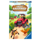 Ravensburger 22408 - Unser Bauernhof, Brettspiel für Kinder ab 3 Jahren, Würfel- und Sammelspiel für 2-4 Spieler