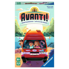 Ravensburger 22409 - Avanti! Schnelles Kombinationsspiel für Kinder ab 6 Jahren, Familienspiel für Kinder und Erwachse