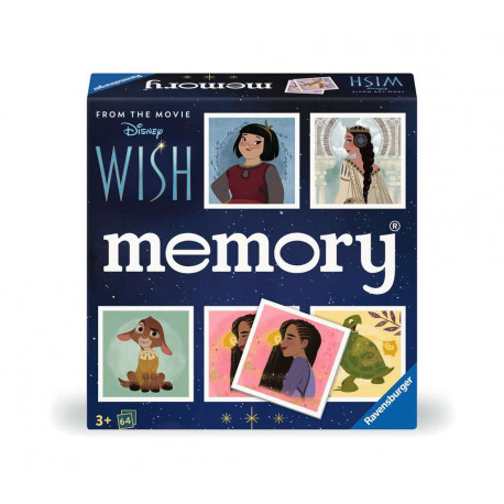 Ravensburger memory® Disney Wish - 22595 - Der Gedächtnisspiel-Klassiker für die ganze Familie ab 3 Jahren bei dem kei