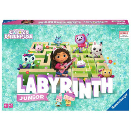 Ravensburger Gabbys Dollhouse Junior Labyrinth - 22648 - Der bekannte Brettspiel-Klassiker von Ravensburger als Junio