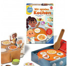 Ravensburger 24734 - Wir spielen Kochen - Lernspiel für Kinder ab 2,5 Jahren, Spielend Erstes Lernen für 1-4 Spieler