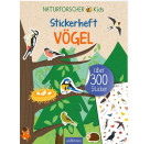 Naturforscher-Kids – Stickerheft Vögel