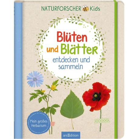 Naturforscher-Kids – Blüten und Blätter entdecken und sammeln