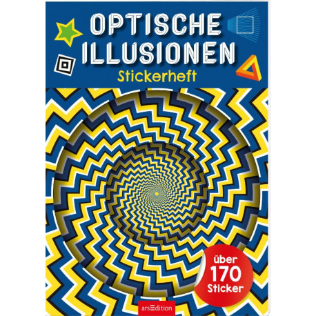 Optische Illusionen Stickerheft