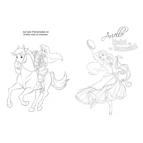 Disney Prinzessin: Mein liebstes Malbuch