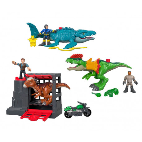 Mattel FMX88 Imaginext Jurassic World Actionfiguren Sortiment