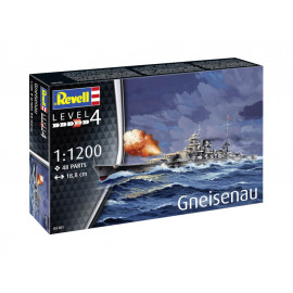Battleship Gneisenau, Revell Modellbausatz