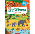 Wimmel-Stickerwelt: Wilde Tiere