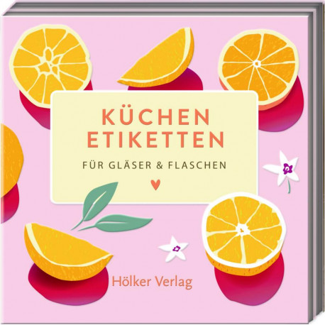 Küchenetiketten - Orangen (Küchenpapeterie)