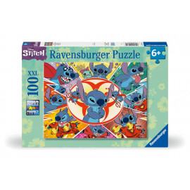 Ravensburger Kinderpuzzle 12001071 - Disney Stitch -  100 Teile XXL Stitch Puzzle für Kinder ab 6 Ja