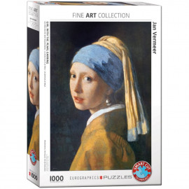 EuroGraphics Puzzle Das Mädchen mit dem Perlenohrring von Jan Vermeer 1000 Teile