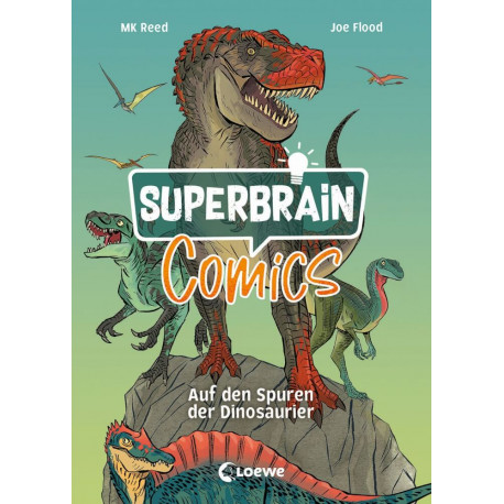 Superbrain-Comics - Auf den Spuren der Dinosaurier