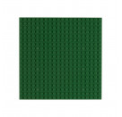 Open Bricks Baseplate 20x20 olive green, 4 Stück