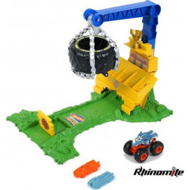 Hot Wheels Monster Trucks Arena Smashers: Rhinomite Chargin' Challenge