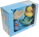 SpielMaus Baby Ente und Schiffe 4 Stück