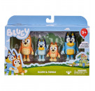 mooseToys BLUEY Figuren 4er pack - Familie