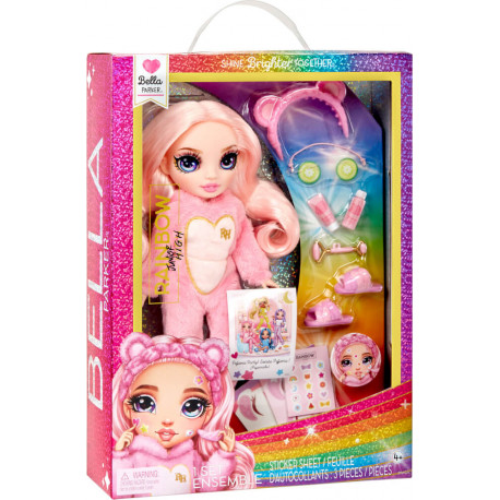 Junior High PJ Party Fashion Doll-  Bella (Pink)