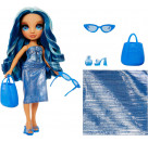 Rainbow High Swim & Style  Fashion Doll- Skyler (Blue)
