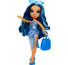 Rainbow High Swim & Style  Fashion Doll- Skyler (Blue)