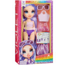 Rainbow High Swim & Style Fashion Doll- Violet (Purple)