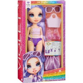 Rainbow High Swim & Style Fashion Doll- Violet (Purple)