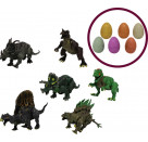 Dinosaurier Eier 5,5 cm, 6-fach sortiert