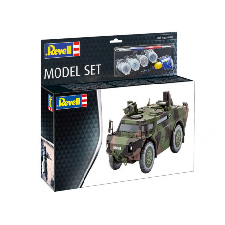 Model Set Spähwagen Fennek, Revell Modellbausatz mit Basiszubehör