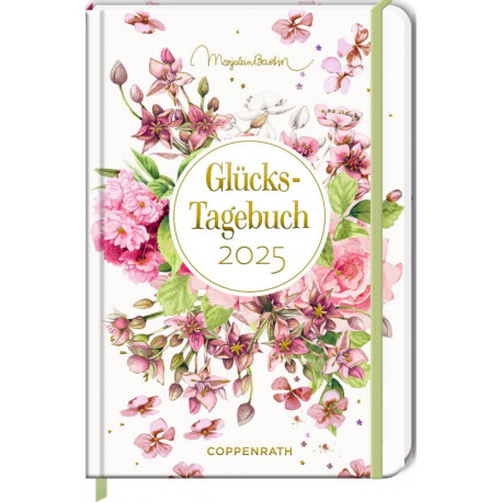 Gr. Wochenkal.: GlücksTagebuch 2025 (rosa) - M.Bastin