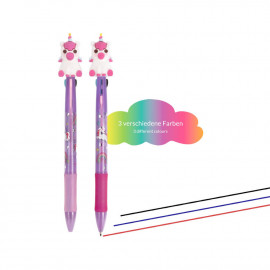 DREAMLAND Rainbow Kugelschreiber 3-farbig, sortiert (1 Stück)