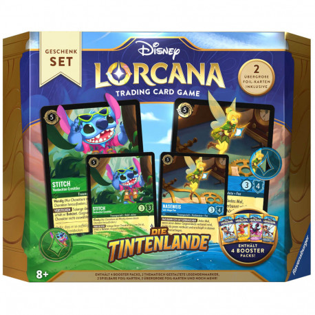 Disney Lorcana Trading Card Game: Die Tintenlande - Geschenk-Set (Deutsch)