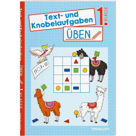 Text- und Knobelaufgaben üben. 1. Klasse