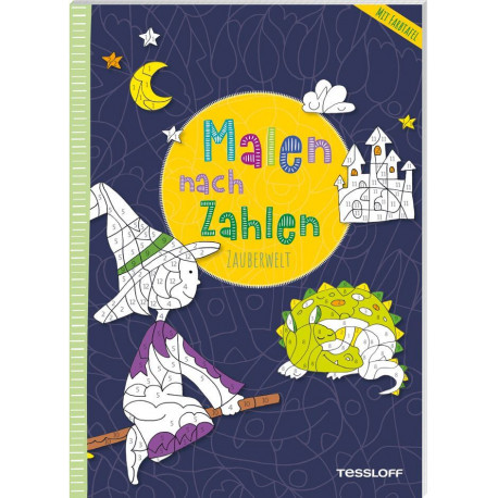 Malen nach Zahlen. Zauberwelt
