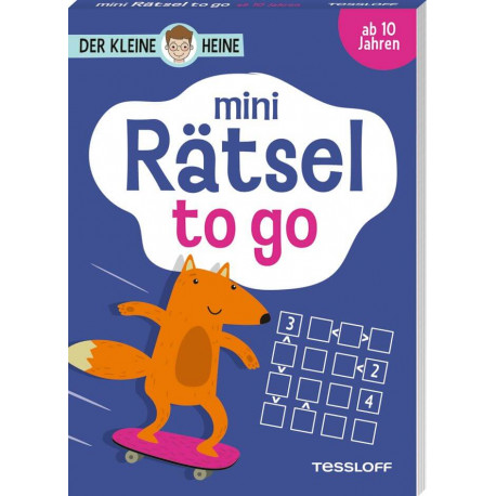 Der kleine Heine. Mini Rätsel to go. Ab 10 Jahren